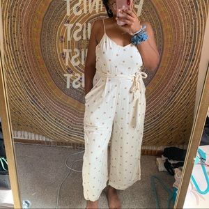 American Eagle Polka Dot Jumpsuit